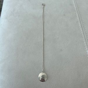 Silver Sun Necklace